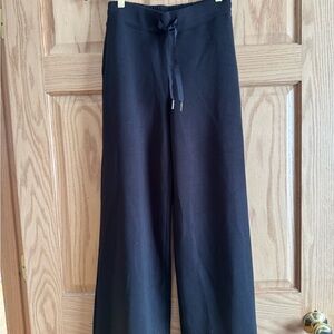 Spanx Black Wide-Leg Pants